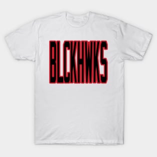 Chicago LYFE BLKHWKS I'd like to buy a vowel! T-Shirt